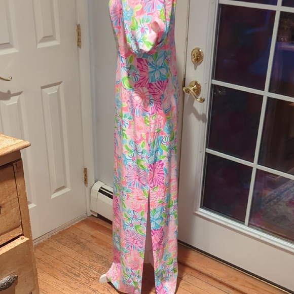 Lilly Pulitzer Vibrant Floral Maxi Dress - Picture 10 of 10